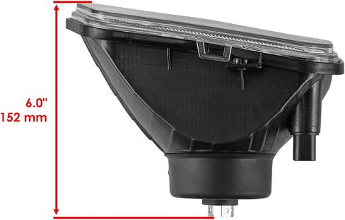 قطع غيار Powersports للمصباح الأمامي الأيمن 2411143 للمصباح الأمامي Polaris مع مجموعة لمبة Mod-C33C-75444 in Kuwait