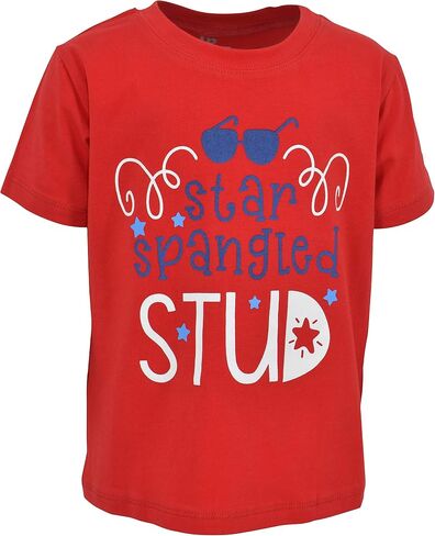 Unique Baby Boys Let Freedom Ring Patriotic 4th of July Shorts Set (7) in Saudi Arabia
