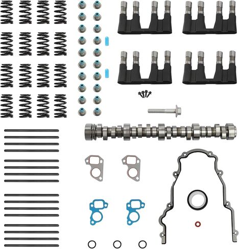 طقم رافعات عمود الحدبات غير AFM DOD مع مجموعة مسامير حشية رأس MLS مناسبة لسيارة Chevy Silverado Tahoe GMC Sierra Envoy Yukon Truck SUV 5.3L 2007-2013 in Kuwait