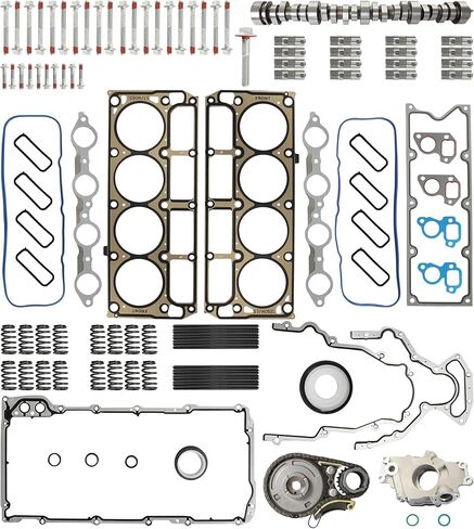 طقم رافعات عمود الحدبات غير AFM DOD مع مجموعة مسامير حشية رأس MLS مناسبة لسيارة Chevy Silverado Tahoe GMC Sierra Envoy Yukon Truck SUV 5.3L 2007-2013 in Kuwait