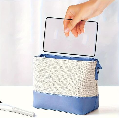 3X Full Page Magnifying Glass for Reading, Lightweight Rectangular Magnifier Sheet Provide Full Book Page Viewing Area Handheld in Saudi Arabia