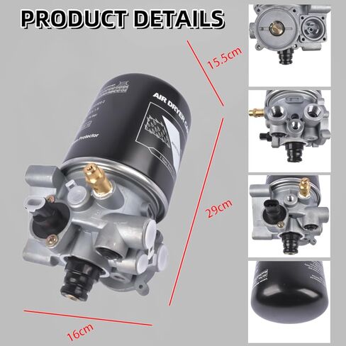 استبدال مجفف الهواء 12 فولت لنظام Meritor Wabco Saver 1200 Series 955205 R955300 R955079 955205 4324130010 R955205NX R955205X in Saudi Arabia