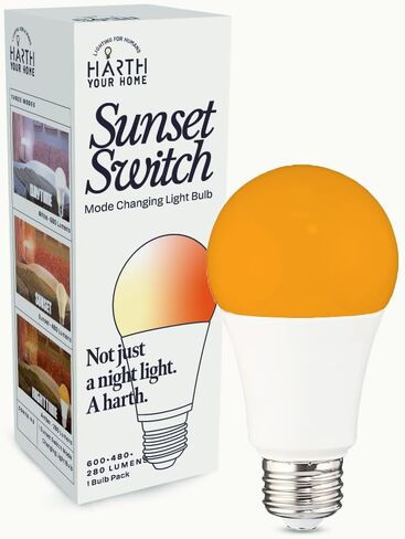 Nite-Nite Light Bulb. Natural Baby Sleep Aid. Promotes Healthy Sleeping Habits for Baby and Mother | Certified by The National Parenting Center. 3 Watt Dimmable, Amber Color - Flicker Free Pack of 1 in Kuwait