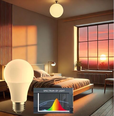 Nite-Nite Light Bulb. Natural Baby Sleep Aid. Promotes Healthy Sleeping Habits for Baby and Mother | Certified by The National Parenting Center. 3 Watt Dimmable, Amber Color - Flicker Free Pack of 1 in Kuwait