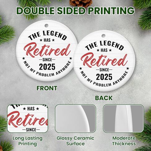 هدايا شكر للنساء، زينة عيد الميلاد - ملهمة، تقاعد، هدايا عيد ميلاد للنساء والأصدقاء والموظفين والمعلمين هدايا تقدير - زينة عيد الميلاد حلية أكريليك in Kuwait