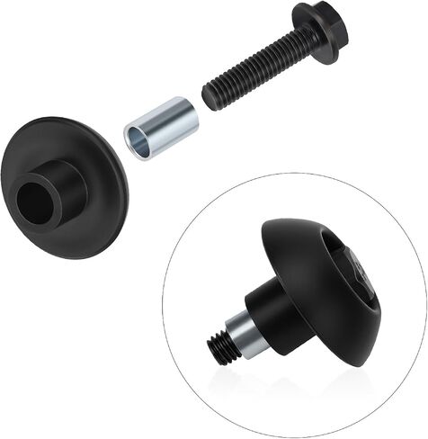 JAVIK Handle Bar End Guard Bolts Bracket Setting Collar for Honda ATV FourTrax 125/250/300/350/Recon 250/Sportrax 250/300/Rancher 350/400/Foreman 400/450/500/ATC 110 125 200 350 O.E.M# 53167-958-680 in Saudi Arabia