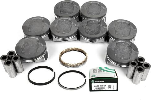 MA-9761308543-0 Pistons w/Rings Compatible With/For 08-11 Dodge Chrysler Mitsubishi 4.7L SOHC 16V in Saudi Arabia
