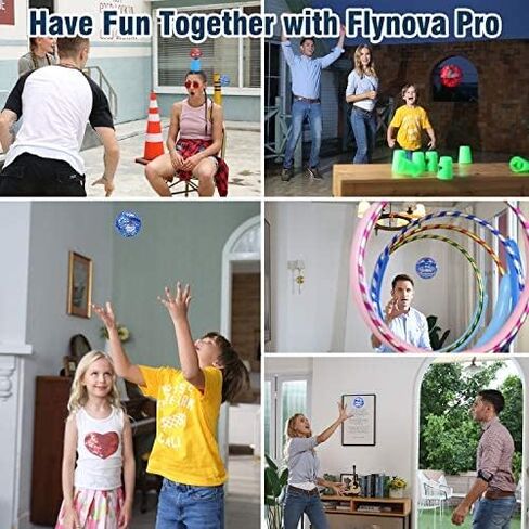 لعبة كرة Hoofun Flying Orb Ball، 2025 Magic Hover Ball Boomerang، دوران 360 درجة للكرة الأرضية الكونية، طائرة بدون طيار صغيرة يتم التحكم فيها يدويًا مع أضواء LED، ألعاب رائعة هدية للأولاد والبنات من سن 6 إلى 12 عامًا، أزرق in Kuwait