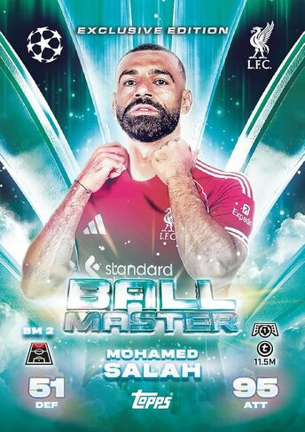 Topps UCC Match Attax 2025/26 - Mega Multipack - تحتوي على 48 بطاقة Match Attax بالإضافة إلى 3 بطاقات عشوائية من Star Boy LE وبطاقة Ball Master LE عشوائية. in Kuwait