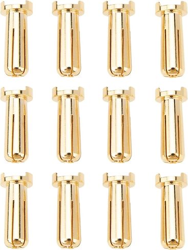MEUS RACING 12Pcs Plug Bullet Connector for RC Battery Heatsink (4-5MM) in Saudi Arabia