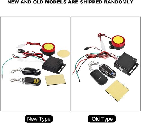 Ejoyous Motorcycle Anti Theft Alarm System, 12V Bike Vehicle Anti Theft Security Alarm System Remote Control Motorcycle Security Kit in Saudi Arabia