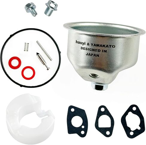 YAMAKATO Huayi Carburetor Float Bowl Kit Compatible with Honda GX120 GX160 GX200 Fuel Bowl Chamber Needle Gasket Seal Pin & Sealing Screw Washers Kits for Small Engines Pressure Washer in Saudi Arabia