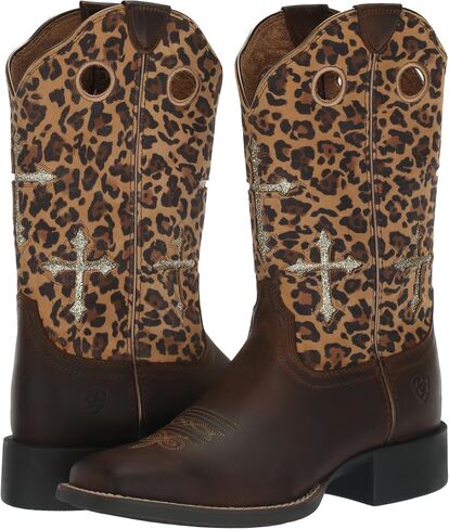 ARIAT Women's Round Up Crossroads Western Boot in Saudi Arabia