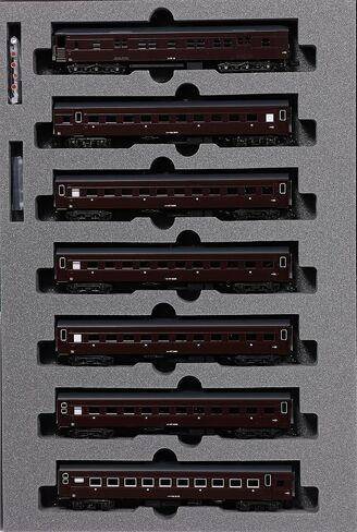 كاتو 10-1805 10-1805 N Gauge الطراز القديم مجموعة سيارات الركاب مكونة من 7 سيارات in Kuwait