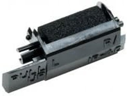 2 X "Package of Six" Sharp XE-A101, XE-A102, XE-A106, XE-A107, XE-A110, XE-A115 and XE-A120 Cash Register Ink Roller, Black, Compatible in Saudi Arabia