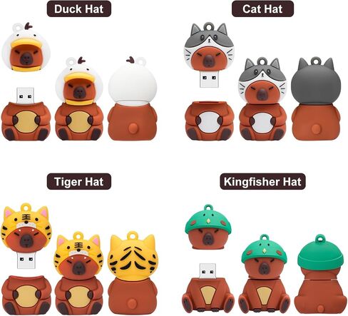 16GB USB Flash Drive 5 Pcs Halloween Pattern, BorlterClamp Memory Stick Thumb Drive, for Family and Friends in Kuwait