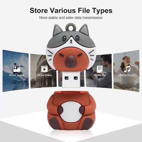 16GB USB Flash Drive 5 Pcs Halloween Pattern, BorlterClamp Memory Stick Thumb Drive, for Family and Friends in Kuwait