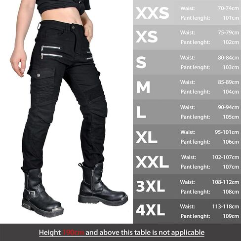 Motorcycle Pants for Women with Armored, Motorcycle Riding Protective Pants, Motorcycle Jeans for Womens in Kuwait