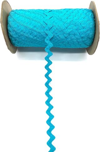 Peacock 3/4" (19 mm) 100% Cotton RIC Rac – 25 Yards – Colorfast Sewing Trim for Clothing, Quilting, Home Décor & DIY Crafts | Vintage Cotton in Saudi Arabia