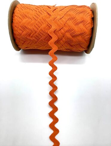 Peacock 3/4" (19 mm) 100% Cotton RIC Rac – 25 Yards – Colorfast Sewing Trim for Clothing, Quilting, Home Décor & DIY Crafts | Vintage Cotton in Saudi Arabia