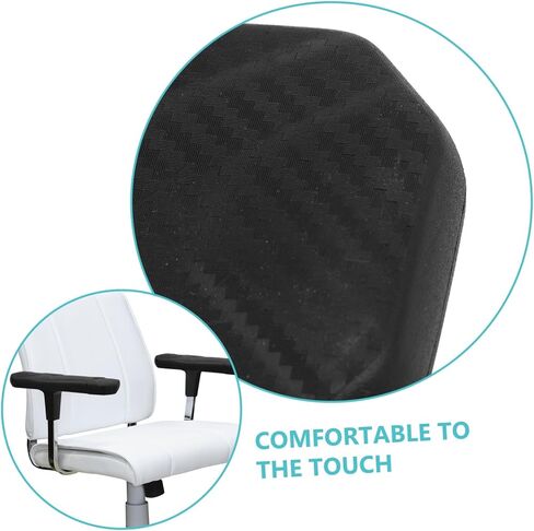 2Pcs Office Chair Armrest Replacement Pads Soft Arm Covers for Office Gaming Wheelchair Support Pads for Pregnant Women Elderly Injury Support (2 Pieces) in Saudi Arabia