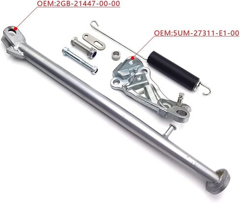 OTOM Motorcycle Kickstand Side Lining Stands Kick Foot Bracket Set with Spring Bolt Compatible with Yamaha WR250F WR250FK WR450F YZ250FX YZF in Saudi Arabia