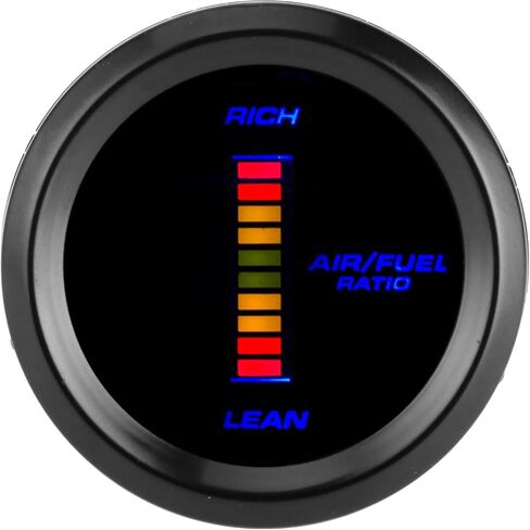 Generic Air Fuel Ratio Gauge Kit, Air Fuel Ratio Sensor with Power Cord Plastic Afr Gauge Wideband Kit for Car, Generic3fa80pikb9 in Saudi Arabia