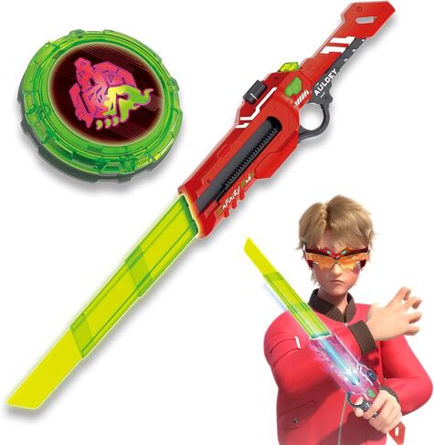 لعبة إنفينيتي نادو الدوارة للأطفال، لعبة علوية قتالية متوهجة مع قاذفة سيف تلسكوبية، قمة قتالية للأطفال الأولاد والبنات 5 6 7 8 9 10 11 12 سنة فما فوق، دب الحرب المشتعلة in Kuwait