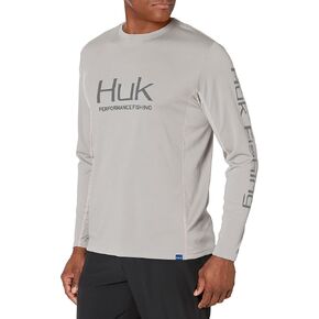 HUK mens Icon X Camo Long Sleeve Shirt |Performance Fishing Shirt Shirt in Kuwait