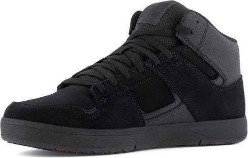 DC Men's Cure Work Powered by MaxTrax Soft Toe Slip Resistant Shoe, Black, 10.5 in Saudi Arabia