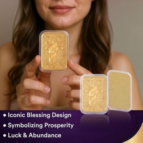 24K Solid Gold Emboss Sheet – Pure 24K Gold Bar Style Sheet - (10 mg, 31x45.50 mm) Real Jewelry - luxurious & Premium Gifting Collections—Anniversary, Engagement, Birthday, and Christmas Gifts in Saudi Arabia