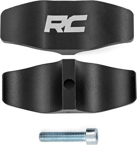 صدمات خلفية أحادية الأنبوب Rough Country M1R مع خزان خارجي لسيارة Jeep Wrangler JK & Unlimited (2007-2018) مع رفع 3.5-5 بوصة - ممتص الصدمات على الطرق الوعرة، عبوتان in Kuwait