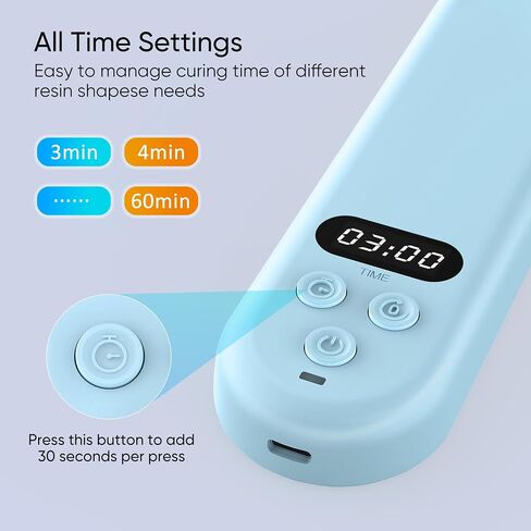 PPESULK Cordless UV Light for Resin Curing, 3000mAh Rechargeable Fast UV Resin Lamp with Timer and 34 Beads, Portable Resin Curing Machine for Resin Molds, Jewelry Making & DIY Crafts(Pink) in Saudi Arabia