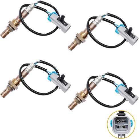 HQPASFY O2 Oxygen Sensor Upstream 234-4668 Compatible with Cadillac Escalade Chevrolet Avalanche Silverado Suburban GMC Sierra Yukon Buick Pontiac & More O2 Sensor Replaces# 15284 2Pcs in Saudi Arabia