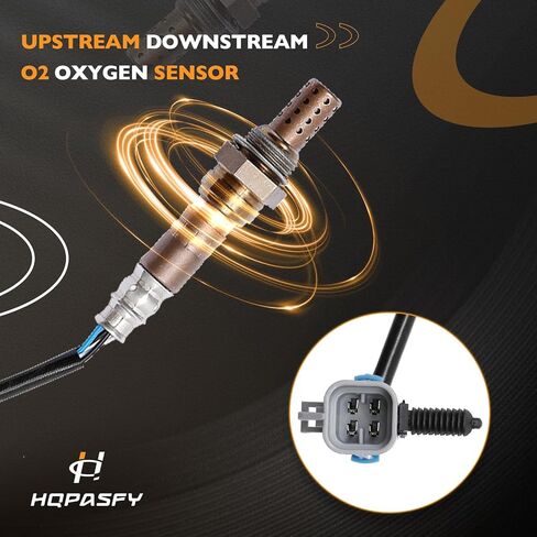HQPASFY O2 Oxygen Sensor Upstream 234-4668 Compatible with Cadillac Escalade Chevrolet Avalanche Silverado Suburban GMC Sierra Yukon Buick Pontiac & More O2 Sensor Replaces# 15284 2Pcs in Saudi Arabia