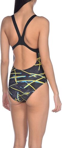 Arena Women's Standard Print Swim Pro Back MaxLife One Piece Athletic Training Swimsuit in Saudi Arabia