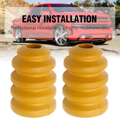 MDEOOSKY قطعتان من الصدمات الخلفية الصفراء لاستبدال Chevy Silverado 1500 2007-2019 لاستبدال GMC Sierra 1500 2007-2019، 15236353 in Kuwait