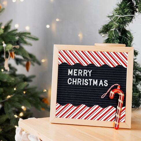 70 Ft Christmas Bulletin Board Borders Red Candy Cane Stripe Self-Adhesive Trim Border Stickers for Xmas Winter Party Home Office Decor in Saudi Arabia