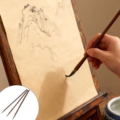 مجموعة فرش الخط الصيني الاحترافية مكونة من 6 قطع من فرش الرسم الفني الصيني للألوان المائية والأعمال الفنية الورقية in Kuwait