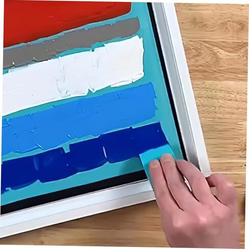 Veemoon 2pcs Screen Printing Squeegee Ink Scraper for Graphic Textile Applications Hand Printing and Machine Use Cost Practical Design in Saudi Arabia