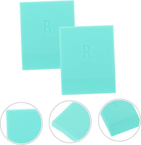 Veemoon 2pcs Screen Printing Squeegee Ink Scraper for Graphic Textile Applications Hand Printing and Machine Use Cost Practical Design in Saudi Arabia