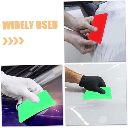 Unomor 2Pcs Auto Film Scraper Durable Car Window Tint Squeegees Versatile Cleaning Tool for Film Application Sturdy Reliable for Car Home Use in Saudi Arabia