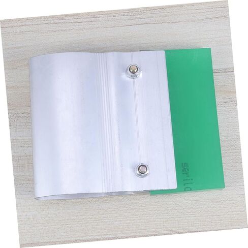 Wear Resistant Rubber Squeegee with Aluminum Handle for Silk Screen Printing Durable DIY Rubber Scraper Tool for Textile and Graphic Applications Molded High Pressure Random Color in Saudi Arabia