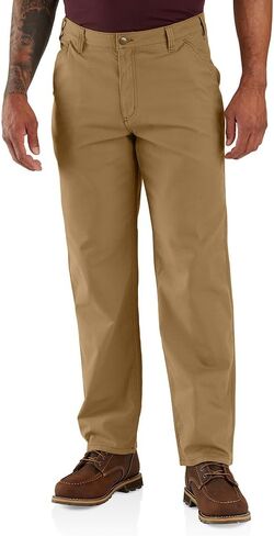 Carhartt Men's 106948 Rugged Flex® Loose Fit Canvas Work Pant in Kuwait