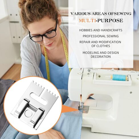 16 Pcs Sewing Machine Presser Feet Set, Sewing Machine Foot Fit for Brother, Singer, Janome, Babylock, Elna, Toyota, New Home, Simplicity, Necchi, and Most of Low Shank Sewing Machines in Saudi Arabia