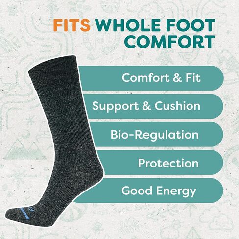 FITS Business – Crew Socks, Solid Navy, L in Kuwait