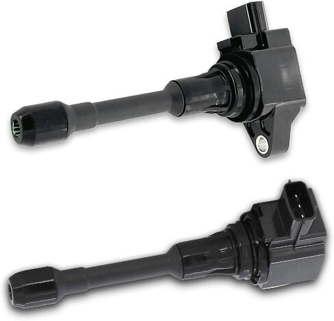 Set of 4 Ignition Coil Pack 2.5 L4 Compatible with Nissan 2002 2003 2004 2005 2006 Altima, 02-08 Sentra XTrail, 2010 2011 2012 2013 X-Trail Replacement for UF350 C1398 224488H300 in Kuwait