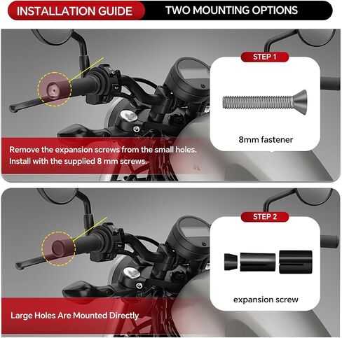 Motorcycle Handlebar Bar Ends Plug, CNC HandleBar Bar Ends Grips Plug Fit For Kawasaki Yamaha Honda Suzuki Aprilia And Motorcycles With Handlebar Inner Diameter Of 14-22mm (Red) in Saudi Arabia