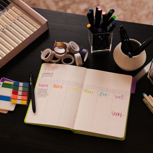 Mr. Pen- Creative Journaling Kit, 300-Piece Set for Bullet Point Journaling, Includes Notebook, Pens, Markers, Washi Tape & Tabs, Giftable Journaling Supplies for Beginners & Pros in Saudi Arabia