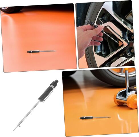 Alipis 2pcs Car Brake Pad Thickness Gauge Iron Detection Pen Dual-Scale Metric Imperial Measurement Tool for Auto Brake Lining Inspection and Maintenance in Saudi Arabia